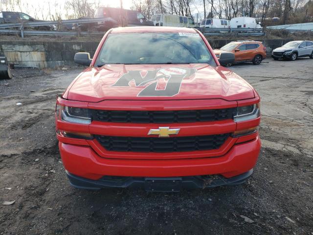 1GCVKPECXHZ317545 - 2017 CHEVROLET SILVERADO K1500 CUSTOM RED photo 5