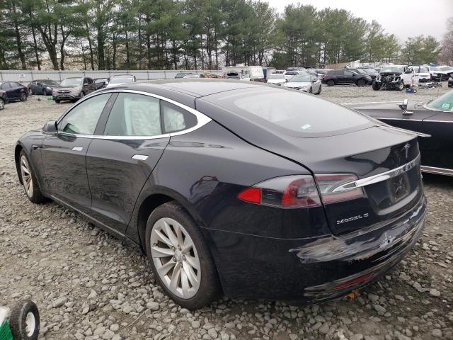 5YJSA1E21HF218628 - 2017 TESLA MODEL S BLACK photo 2