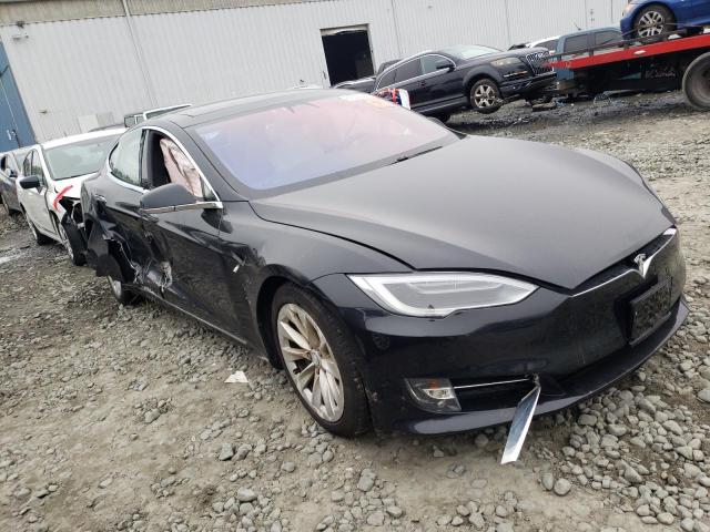 5YJSA1E21HF218628 - 2017 TESLA MODEL S შავი ფოტო 4