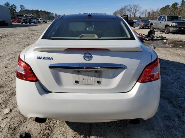 1N4AA5AP8AC866481 - 2010 NISSAN MAXIMA S WHITE photo 6