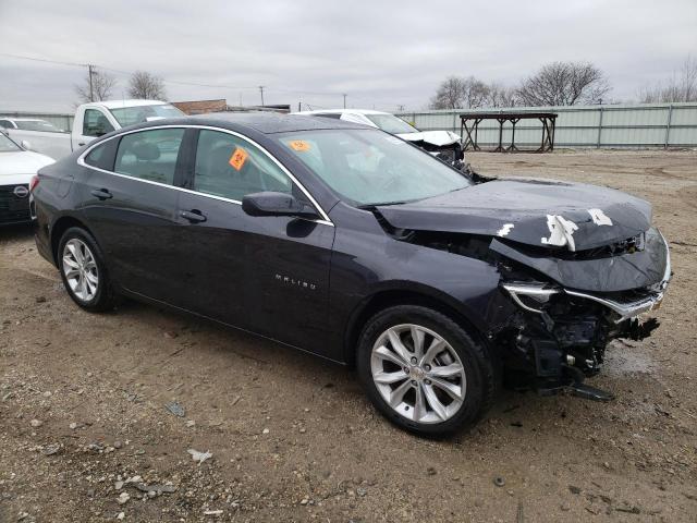 1G1ZD5ST7NF154492 - 2022 CHEVROLET MALIBU LT GRAY photo 4