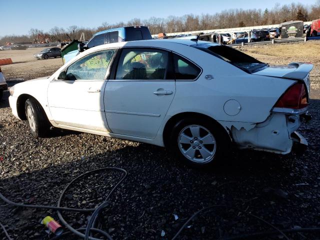 2G1WT58N189262778 - 2008 CHEVROLET IMPALA LT WHITE photo 2