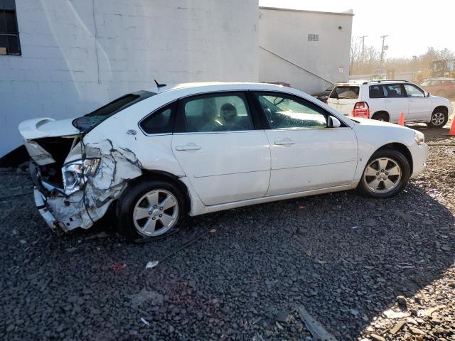 2G1WT58N189262778 - 2008 CHEVROLET IMPALA LT WHITE photo 3