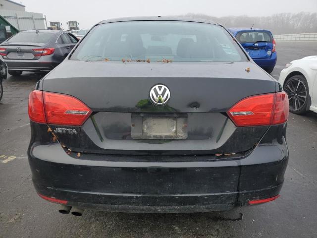 3VW1K7AJ9BM306013 - 2011 VOLKSWAGEN JETTA BASE BLACK photo 6