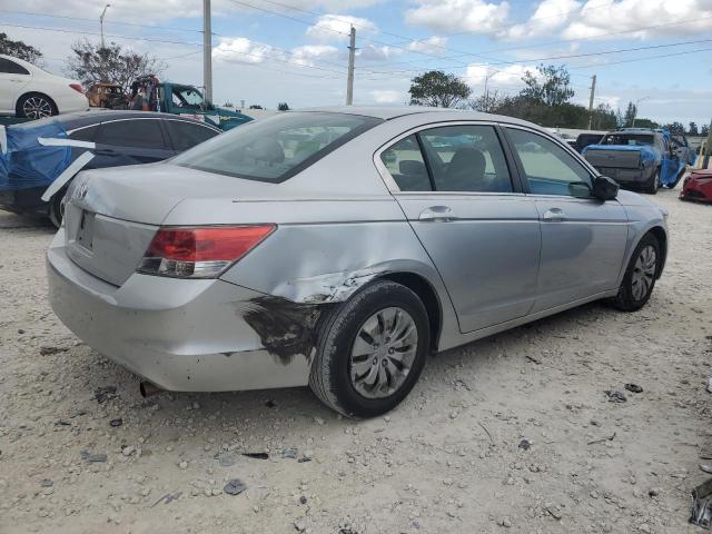 1HGCP26399A113718 - 2009 HONDA ACCORD LX GRAY photo 3