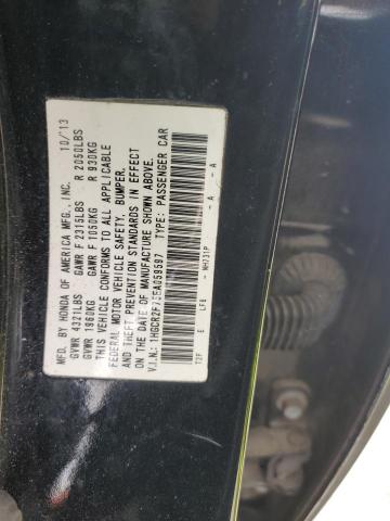 1HGCR2F75EA059597 - 2014 HONDA ACCORD EX BLACK photo 12