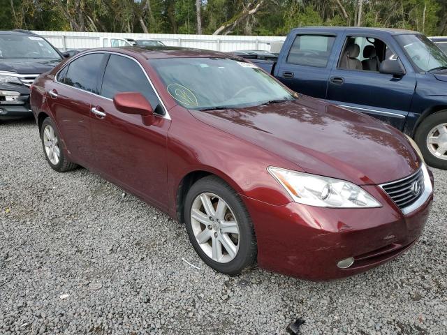 JTHBJ46G972031276 - 2007 LEXUS ES 350 BURGUNDY photo 4