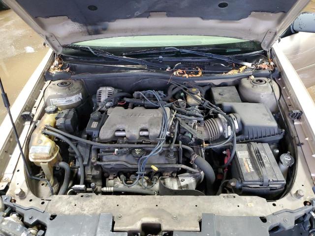 1G1ND52J12M698619 - 2002 CHEVROLET MALIBU BEIGE photo 11