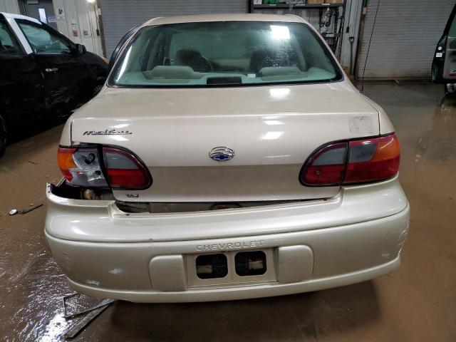 1G1ND52J12M698619 - 2002 CHEVROLET MALIBU BEIGE photo 6