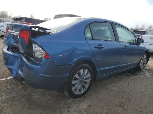 19XFA1F88BE022879 - 2011 HONDA CIVIC EX BLUE photo 3