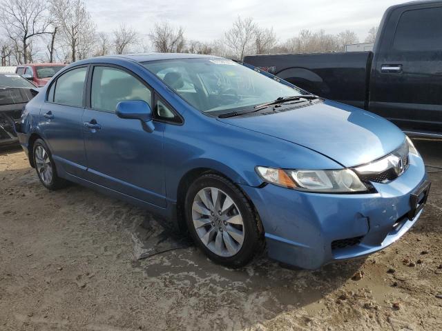 19XFA1F88BE022879 - 2011 HONDA CIVIC EX BLUE photo 4