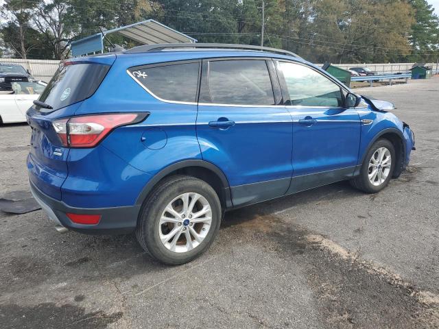 1FMCU0HD5JUA02244 - 2018 FORD ESCAPE SEL BLUE photo 3