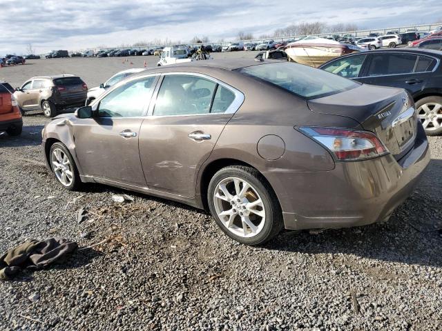 1N4AA5AP1CC825919 - 2012 NISSAN MAXIMA S BROWN photo 2