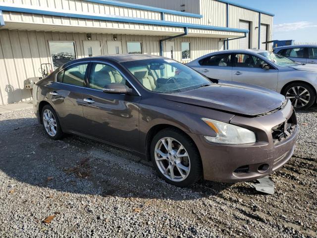 1N4AA5AP1CC825919 - 2012 NISSAN MAXIMA S BROWN photo 4