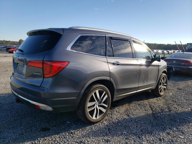 5FNYF5H95JB015792 - 2018 HONDA PILOT TOURING GRAY photo 3