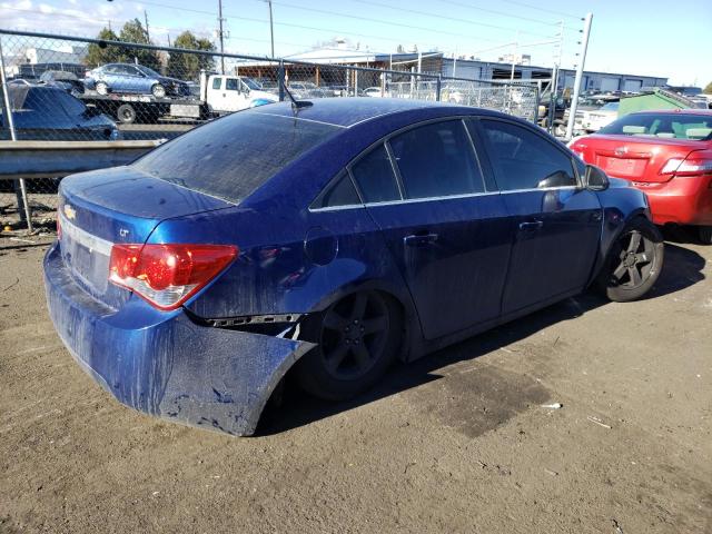 1G1PF5SC5C7118003 - 2012 CHEVROLET CRUZE LT BLUE photo 3