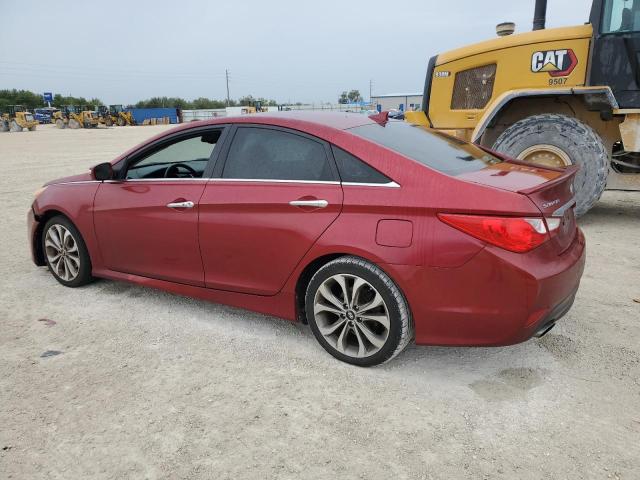 5NPEC4AB0EH944329 - 2014 HYUNDAI SONATA SE RED photo 2