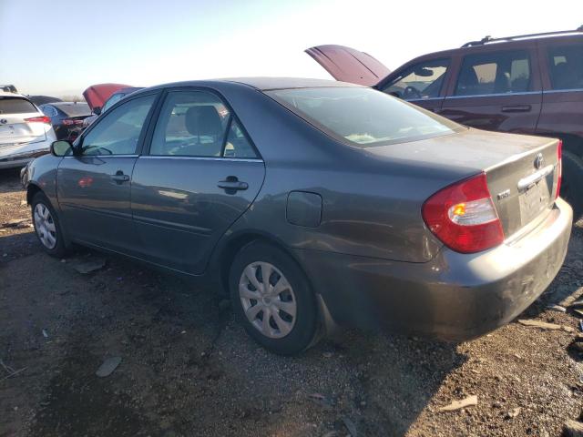 4T1BE32K12U620373 - 2002 TOYOTA CAMRY LE GRAY photo 2