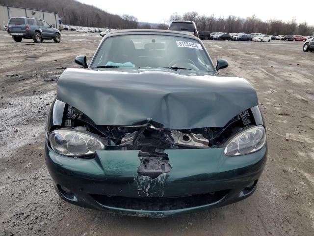 JM1NB353920221748 - 2002 MAZDA MX-5 MIATA BASE GREEN photo 5