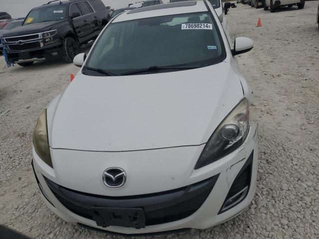 JM1BL1H55A1332131 - 2010 MAZDA 3 S WHITE photo 5