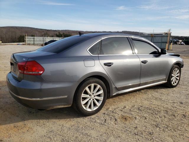 1VWCH7A34DC040364 - 2013 VOLKSWAGEN PASSAT SEL GRAY photo 3