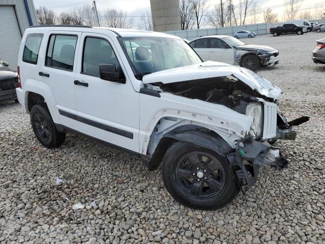 1C4PJMAKXCW205247 - 2012 JEEP LIBERTY SPORT WHITE photo 4