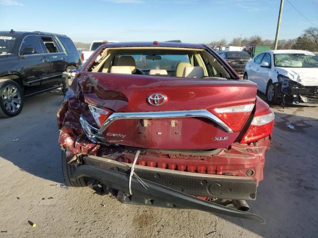 4T1BF1FK5HU737247 - 2017 TOYOTA CAMRY LE BURGUNDY photo 6