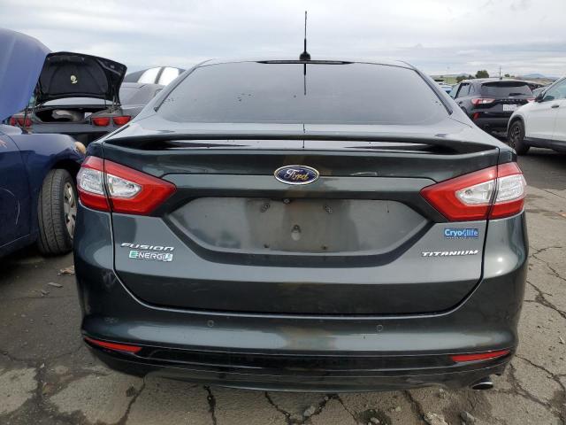 3FA6P0SU6FR147539 - 2015 FORD FUSION TITANIUM PHEV CHARCOAL photo 6