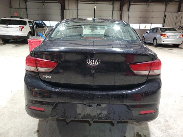 3KPA24AB7KE187981 - 2019 KIA RIO S BLACK photo 6