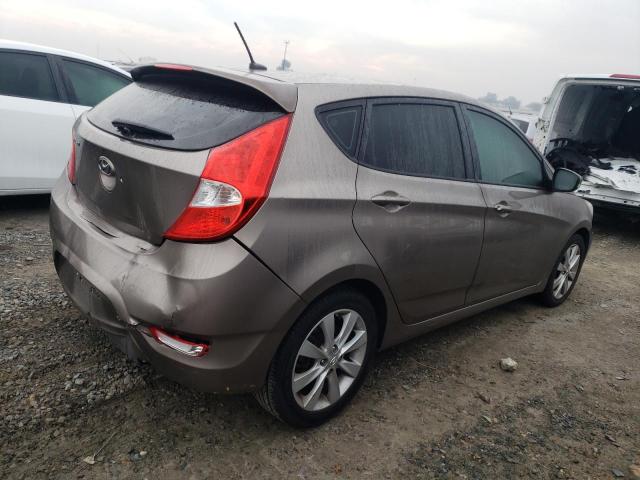 KMHCU5AE1DU092724 - 2013 HYUNDAI ACCENT GLS BROWN photo 3