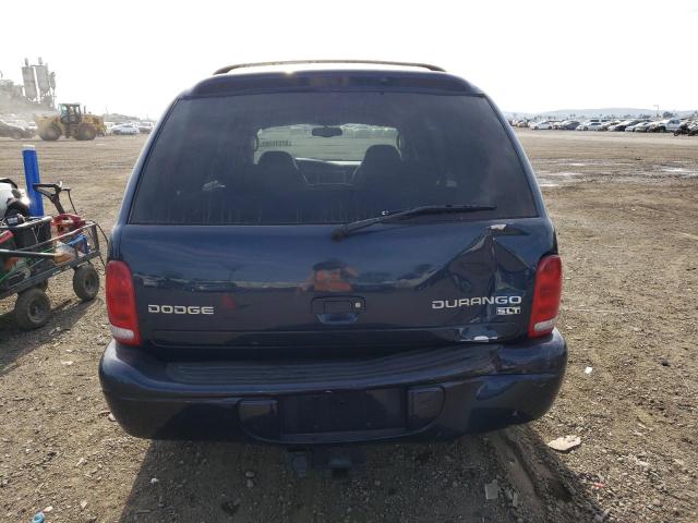 1D8HR58NX3F503656 - 2003 DODGE DURANGO SLT PLUS BLUE photo 6