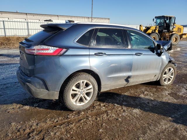 2FMPK4J92KBC38801 - 2019 FORD EDGE SEL BLUE photo 3