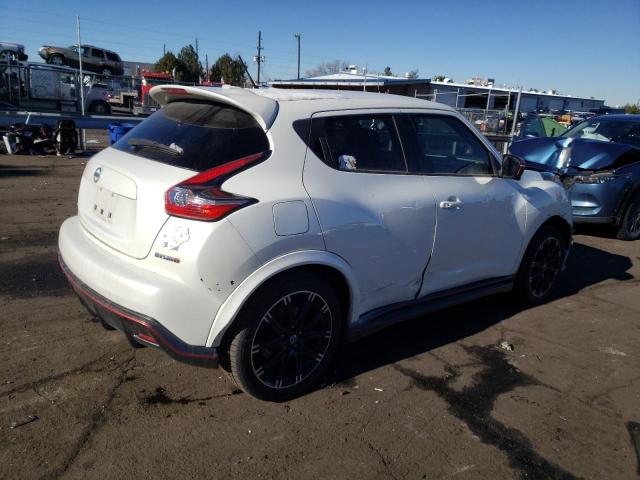 JN8AF5MV7FT562253 - 2015 NISSAN JUKE S WHITE photo 3