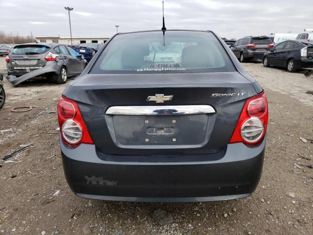 1G1JC5SHXD4135862 - 2013 CHEVROLET SONIC LT GRAY photo 6