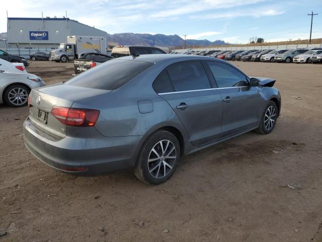 3VWDB7AJ8HM314559 - 2017 VOLKSWAGEN JETTA SE GRAY photo 3