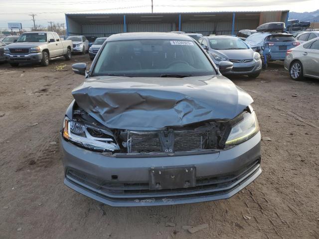 3VWDB7AJ8HM314559 - 2017 VOLKSWAGEN JETTA SE GRAY photo 5