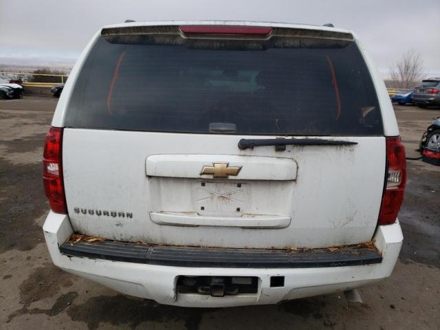 3GNGC26KX8G184078 - 2008 CHEVROLET SUBURBAN C2500 WHITE photo 6