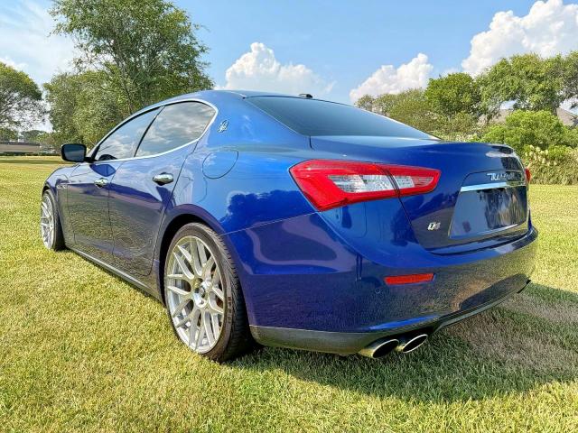 ZAM57RTA0E1087454 - 2014 MASERATI GHIBLI S ლურჯი ფოტო 3