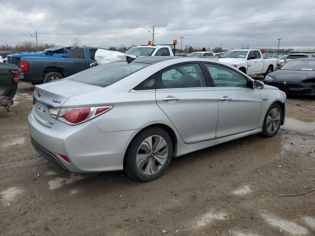 KMHEC4A43FA124123 - 2015 HYUNDAI SONATA HYBRID SILVER photo 3