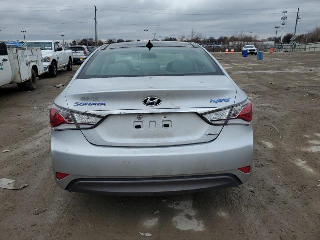 KMHEC4A43FA124123 - 2015 HYUNDAI SONATA HYBRID SILVER photo 6