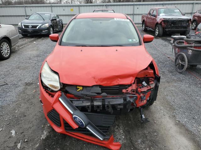 1FAHP3K26CL224218 - 2012 FORD FOCUS SE RED photo 5