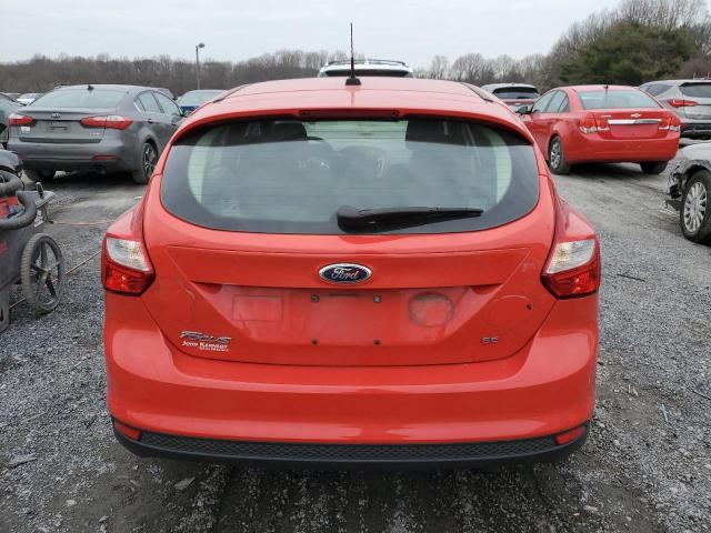 1FAHP3K26CL224218 - 2012 FORD FOCUS SE RED photo 6
