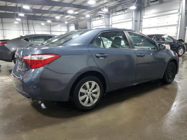 5YFBURHE5EP069894 - 2014 TOYOTA COROLLA L GRAY photo 3