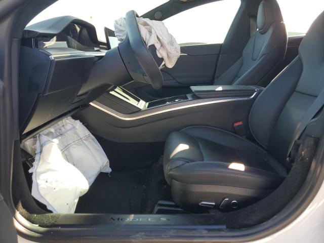 5YJSA1E68MF452097 - 2021 TESLA MODEL S თეთრი ფოტო 7