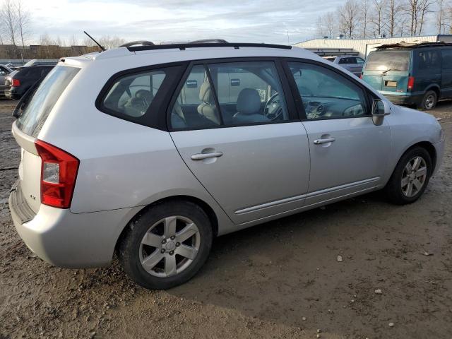 KNAFG525577076503 - 2007 KIA RONDO BASE SILVER photo 3