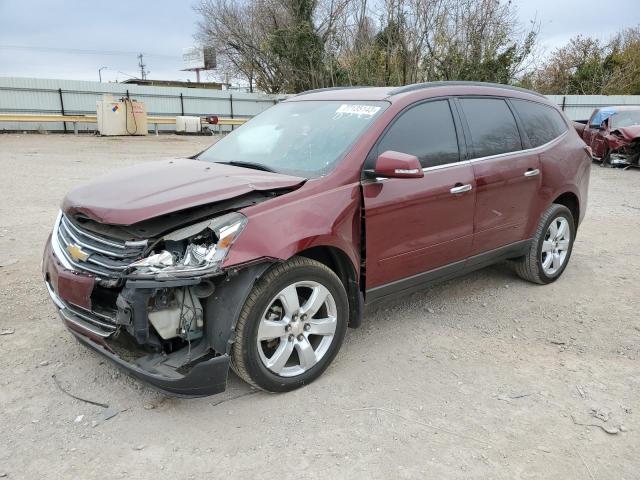 1GNKRGKD3GJ258385 - 2016 CHEVROLET TRAVERSE LT MAROON photo 1