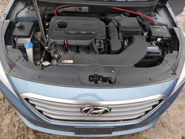 5NPE24AF7GH385905 - 2016 HYUNDAI SONATA SE BLUE photo 11