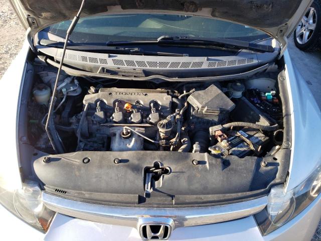 1HGFA16887L131200 - 2007 HONDA CIVIC EX SILVER photo 11