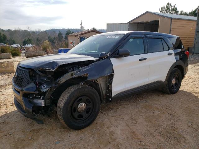 1FM5K8AB4LGB84669 - 2020 FORD EXPLORER POLICE INTERCEPTOR Zweifarbig Foto 1
