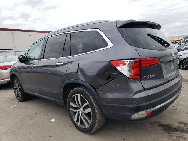 5FNYF6H02HB028405 - 2017 HONDA PILOT ELITE GRAY photo 2